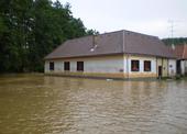 2009 Bavorov zasažený povodní