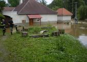 2009 Bavorov zasažený povodní