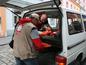 Humanitární sklad v Českých Budějovicích