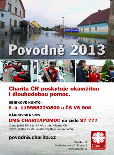 Plakát Povodně 2013